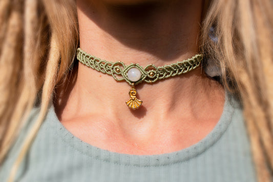 Moonstone Choker & Headband