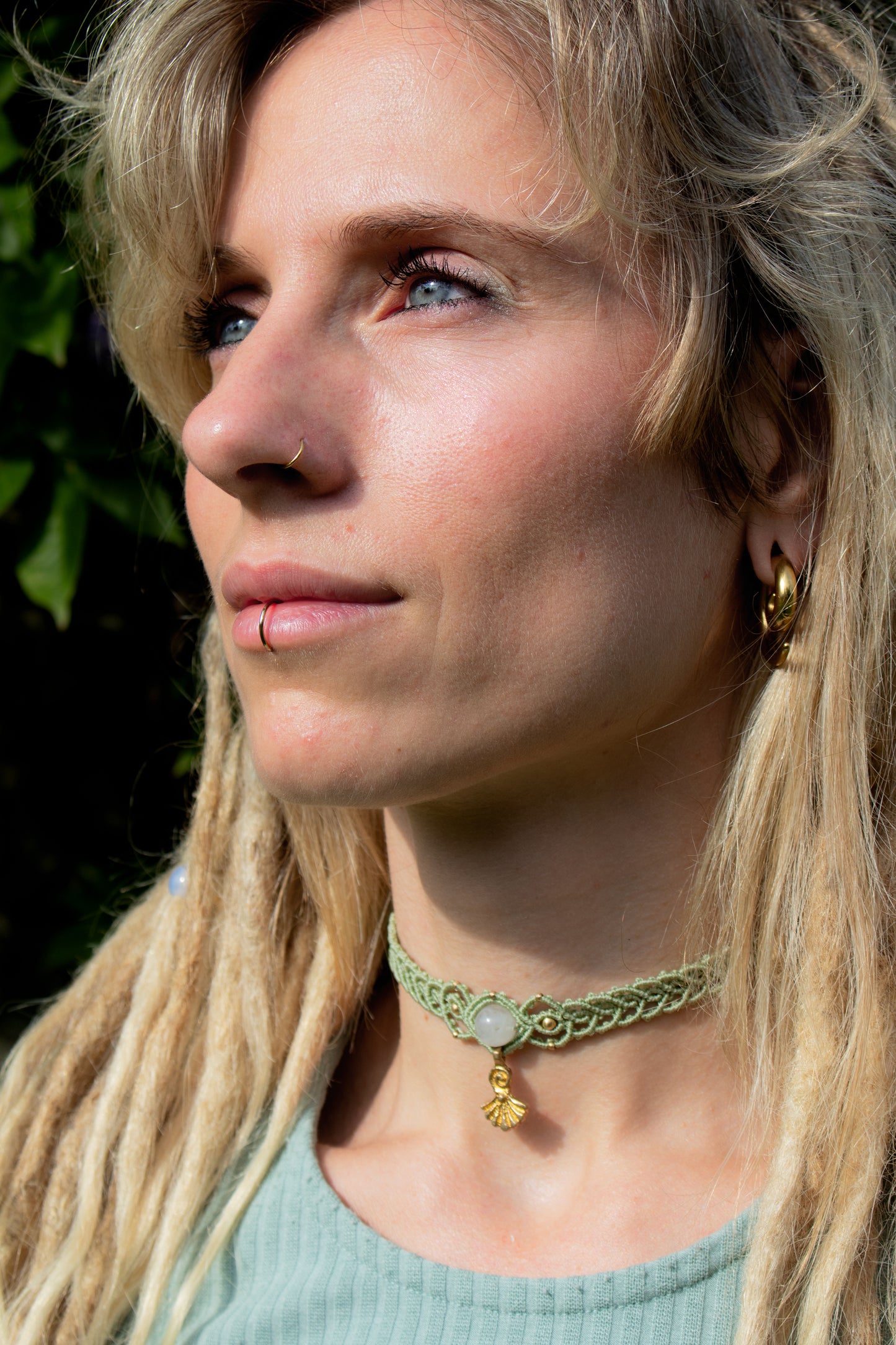 Moonstone Choker & Headband