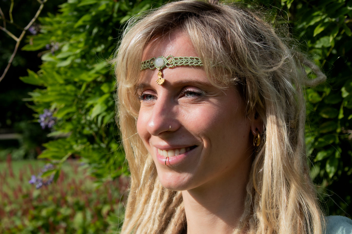 Moonstone Choker & Headband