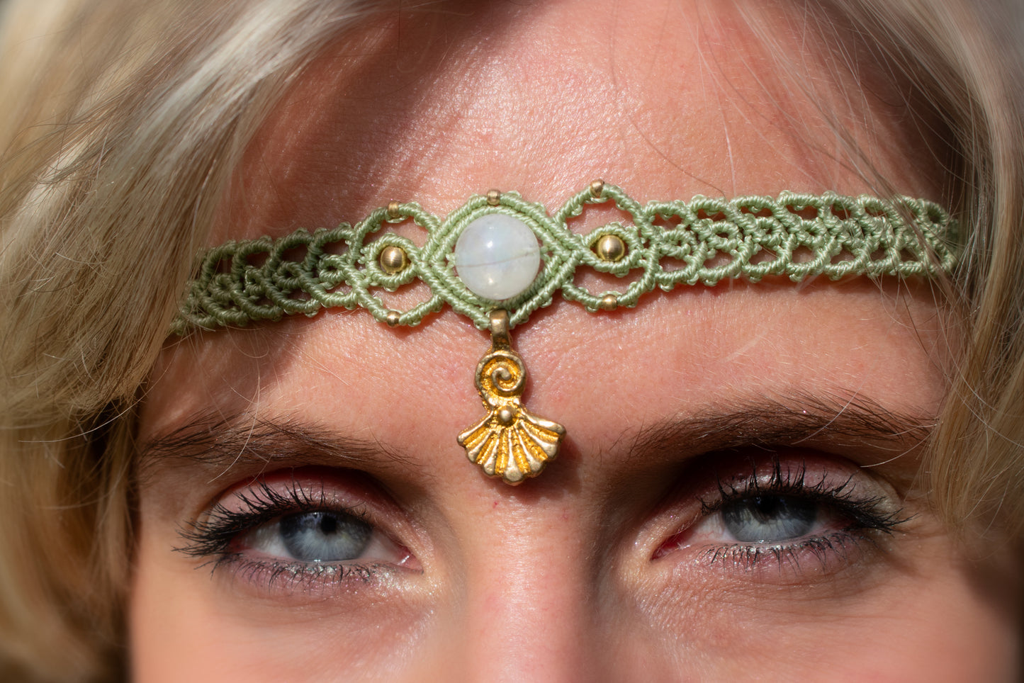 Moonstone Choker & Headband