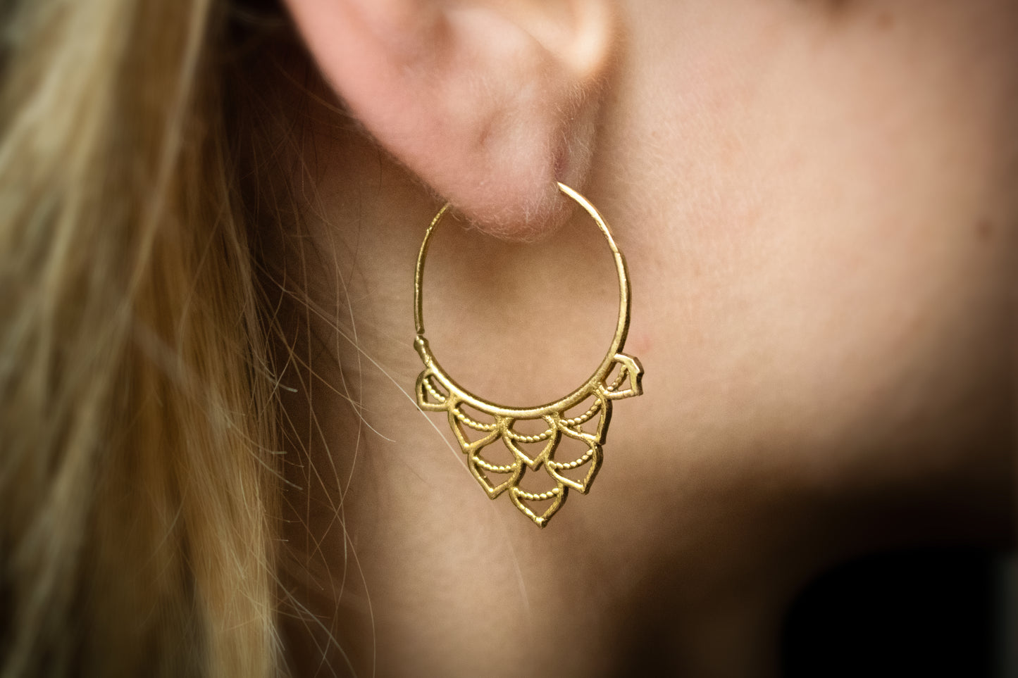 Petals earring hoops