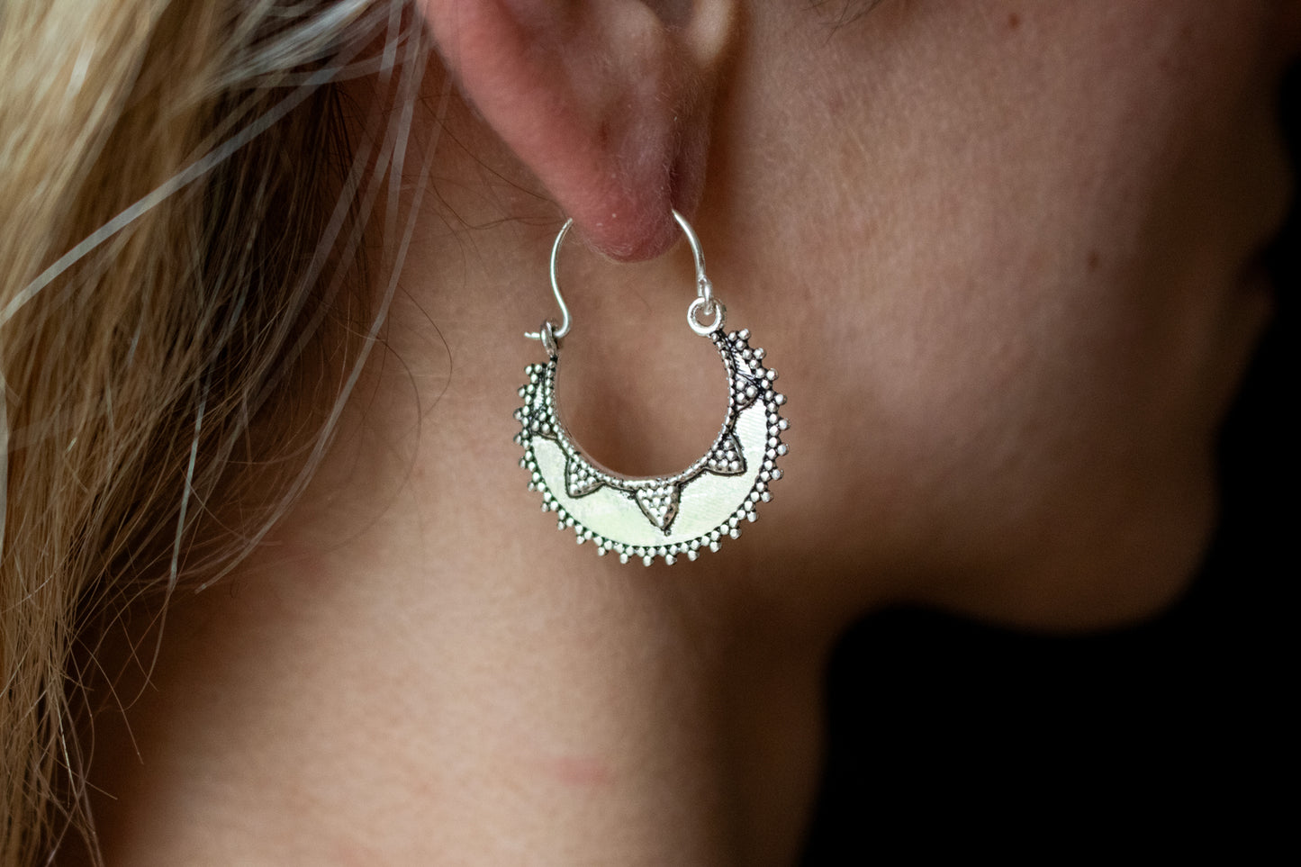 Bohemian Hoop Earrings