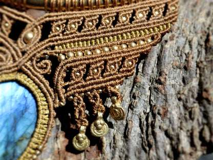 Labradorite Goddess Necklace