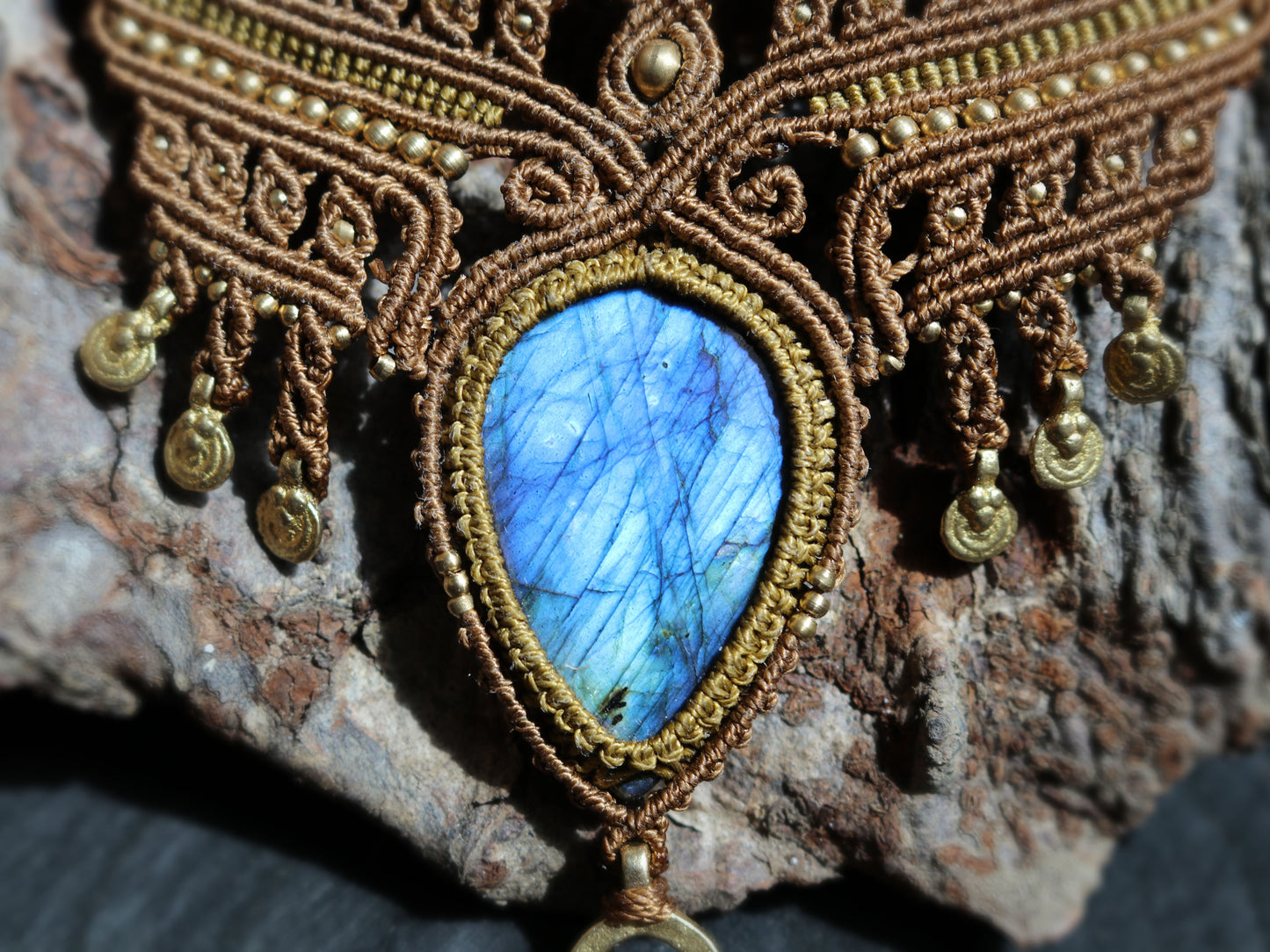 Labradorite Goddess Necklace