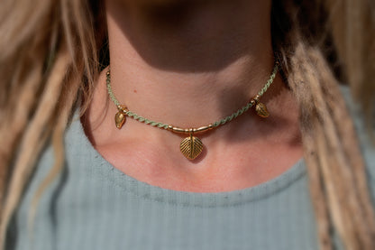 Leaf Charm Necklace