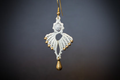 Little Elf Moonstone Earrings