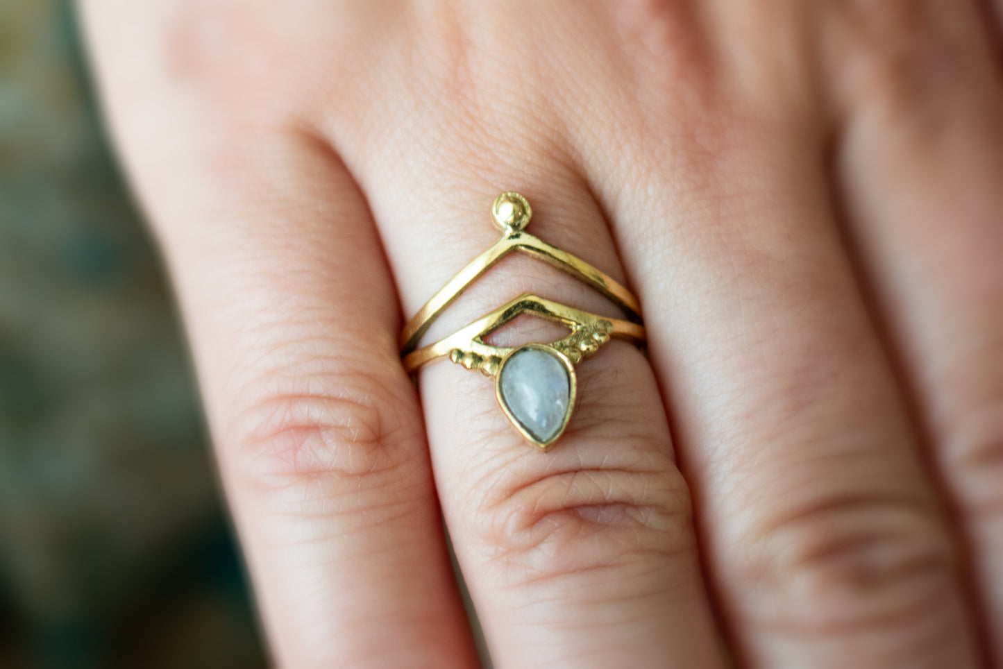 Boho Chic Ring– Available in Various Gemstones