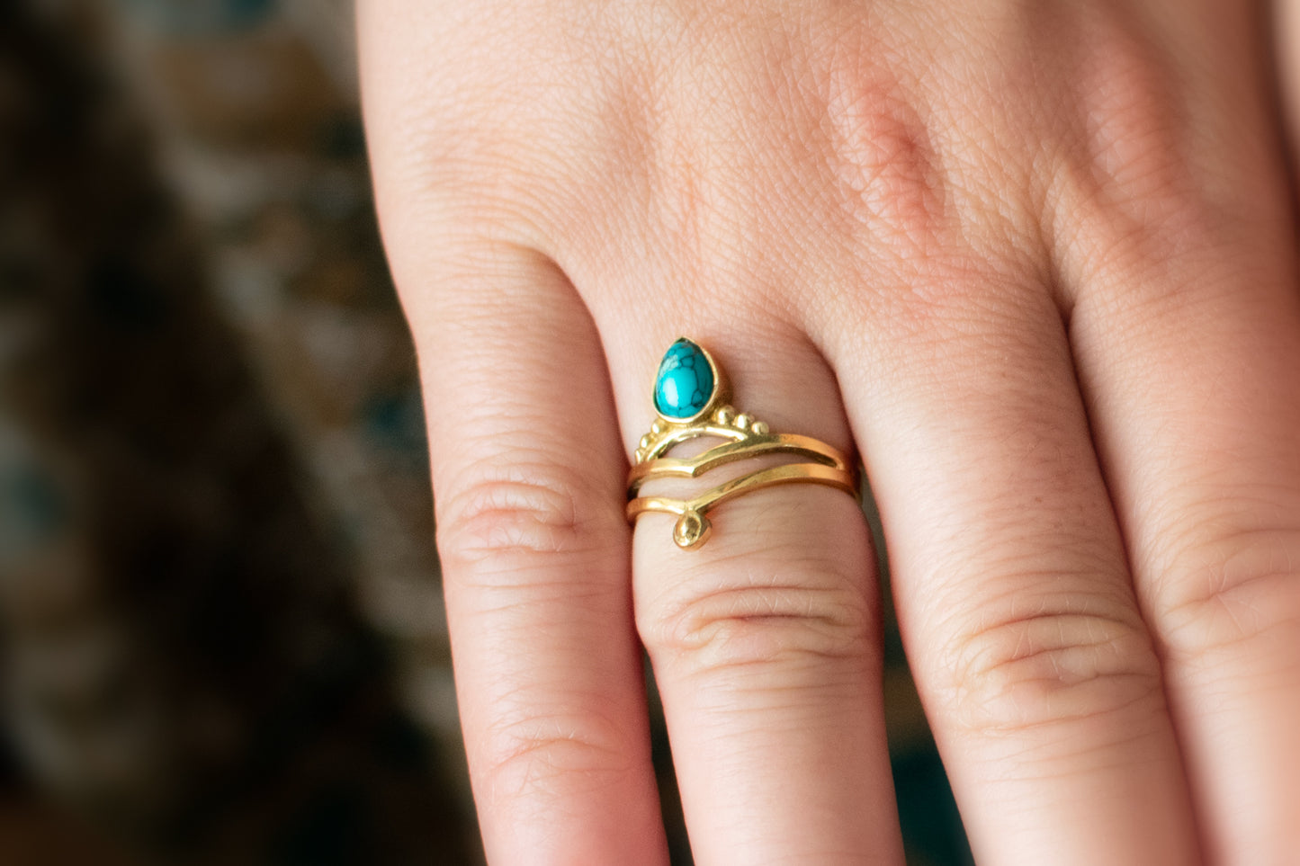 Boho Chic Ring– Available in Various Gemstones