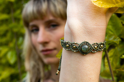Green Labradorite Bracelet