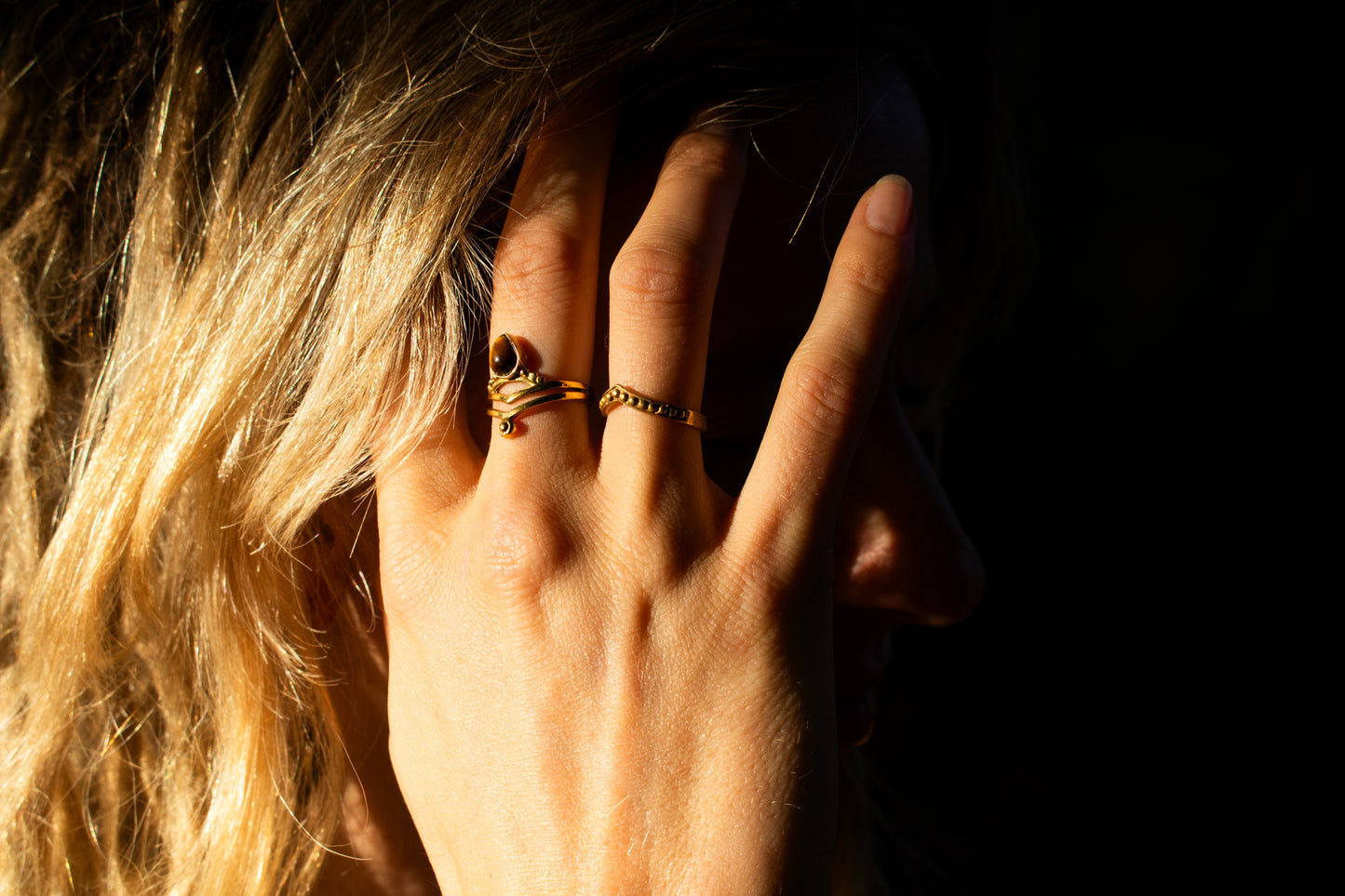Boho Chic Ring– Available in Various Gemstones