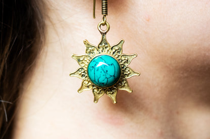 Radiant Sunburst Earrings