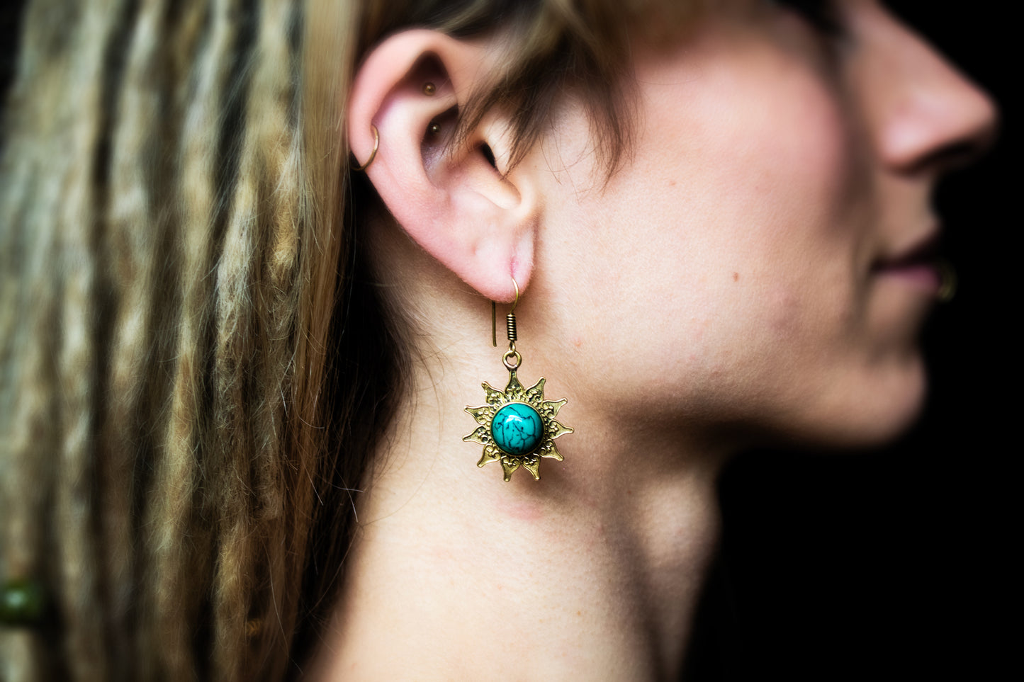 Radiant Sunburst Earrings