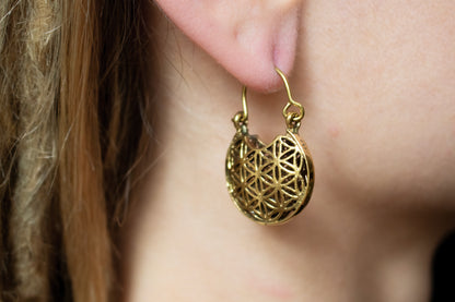 Flower of Life Earrings