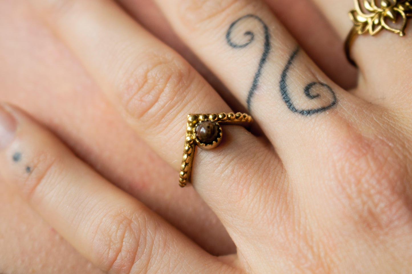 Golden Arrow Ring