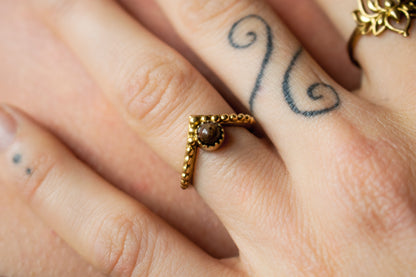 Golden Arrow Ring
