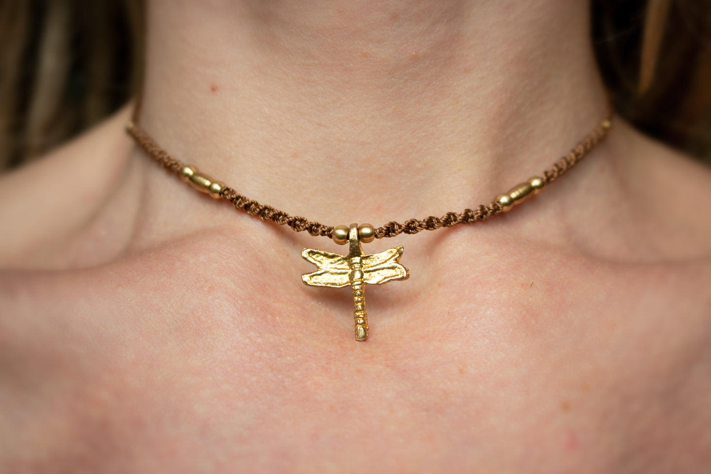 Dragonfly Pendant Necklace