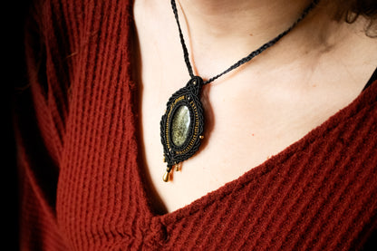 Black Obsidian Amulet