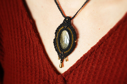 Black Obsidian Amulet