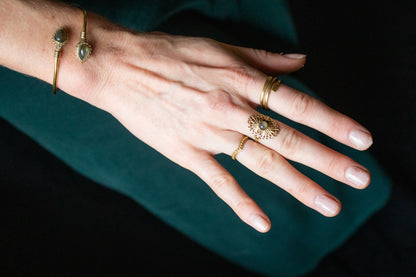 Golden Filigree Ring